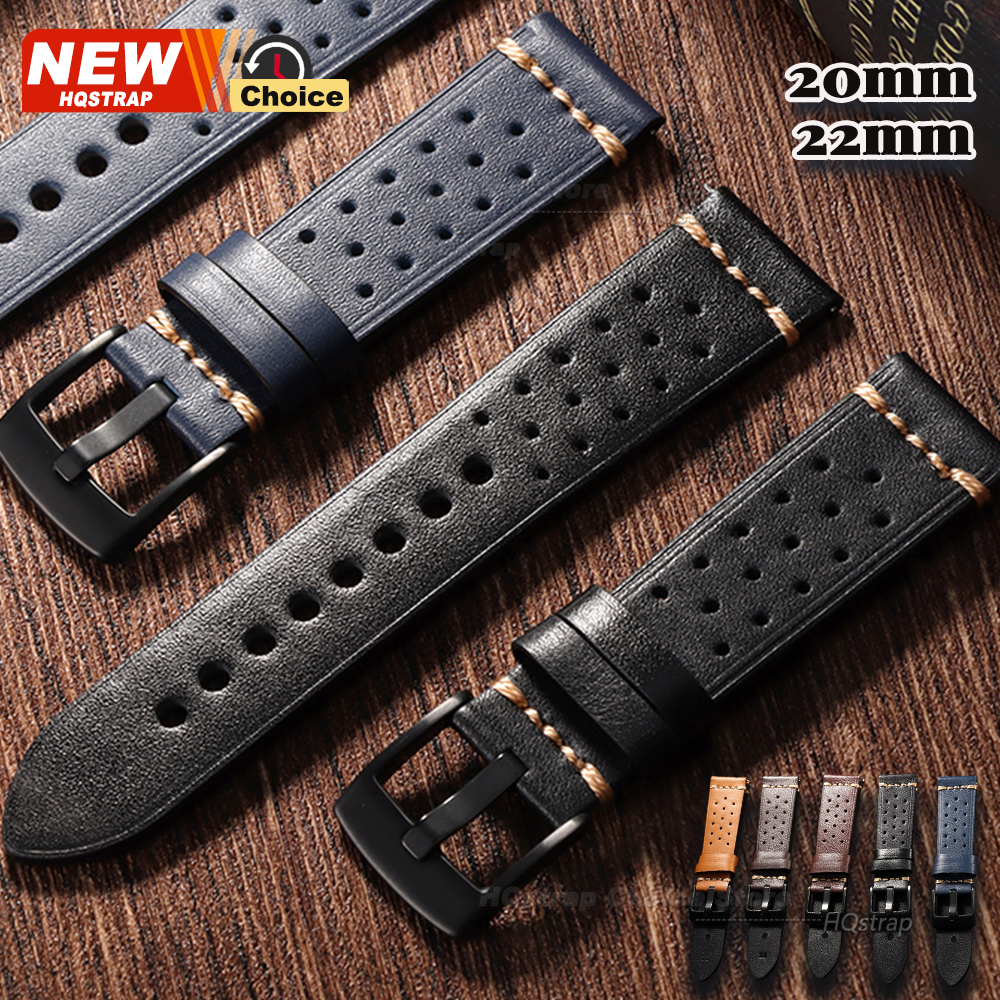 Luxury Watch Class - Stitching Breathable Watch Strap 20mm 22mm