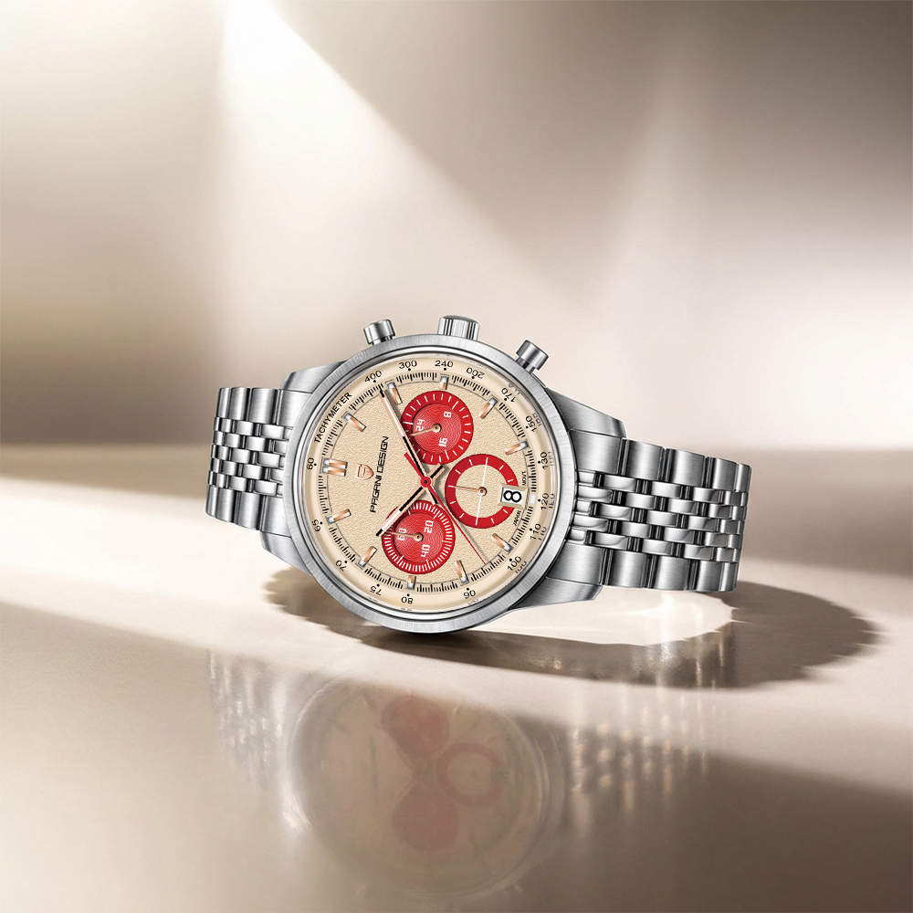 Luxury Watch Men - PAGANI DESIGN New VK63 Quartz Watch