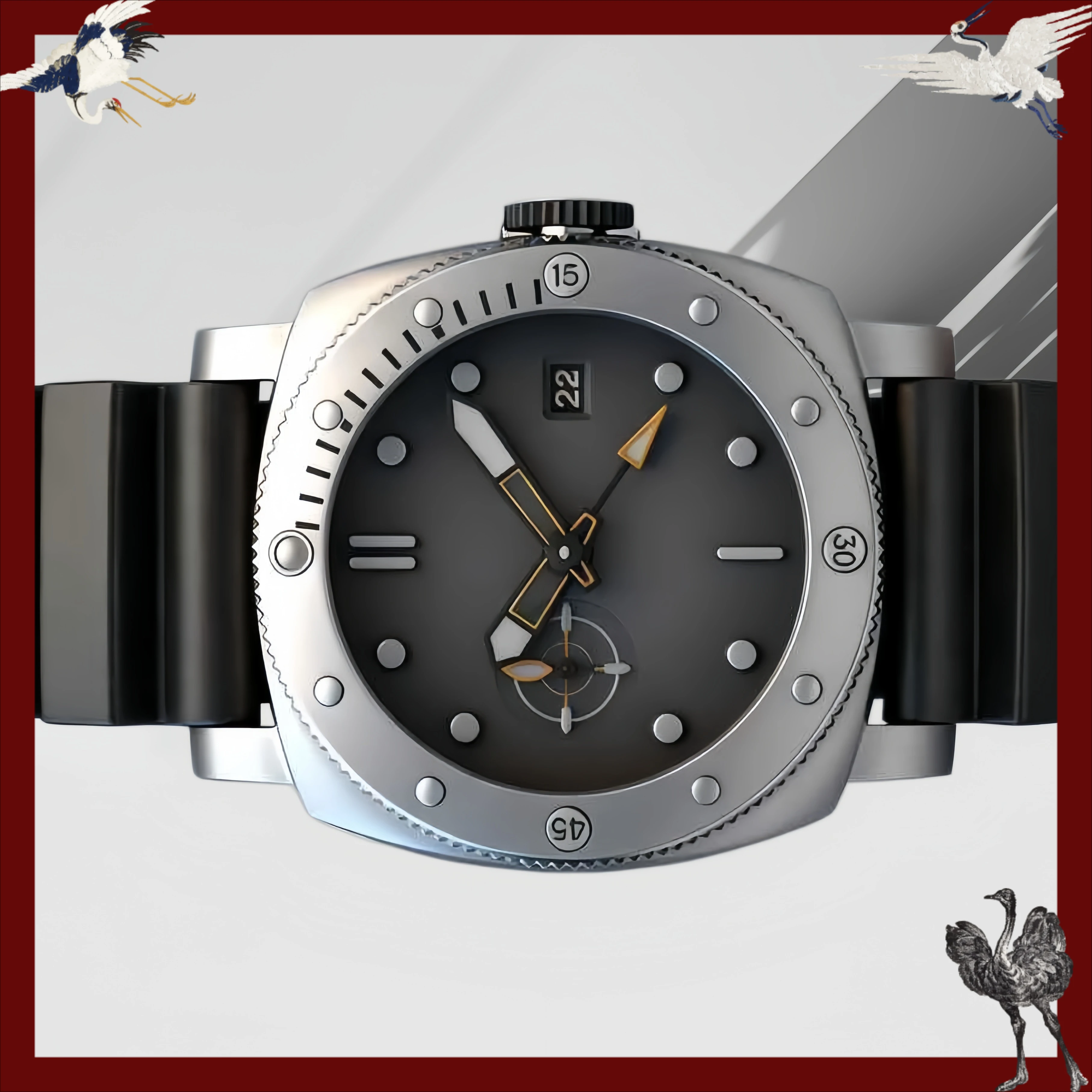 Luxury Watch Store - A1212 Store Customized Watches 46mm Men's