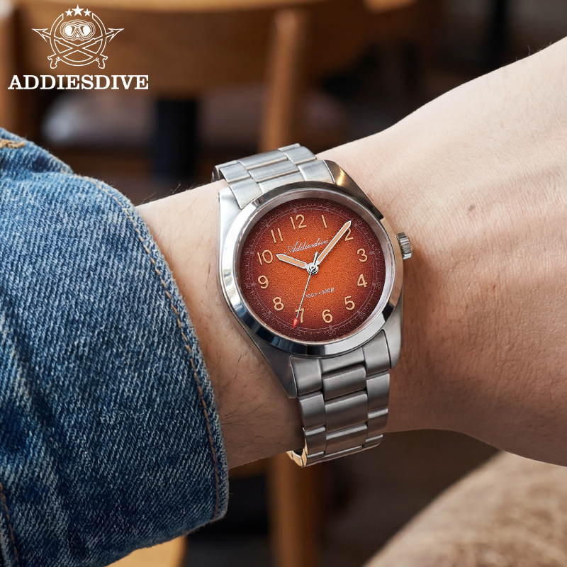 Luxury Watch It - ADDIESDIVE Mens Luxury Quartz Watch 36mm