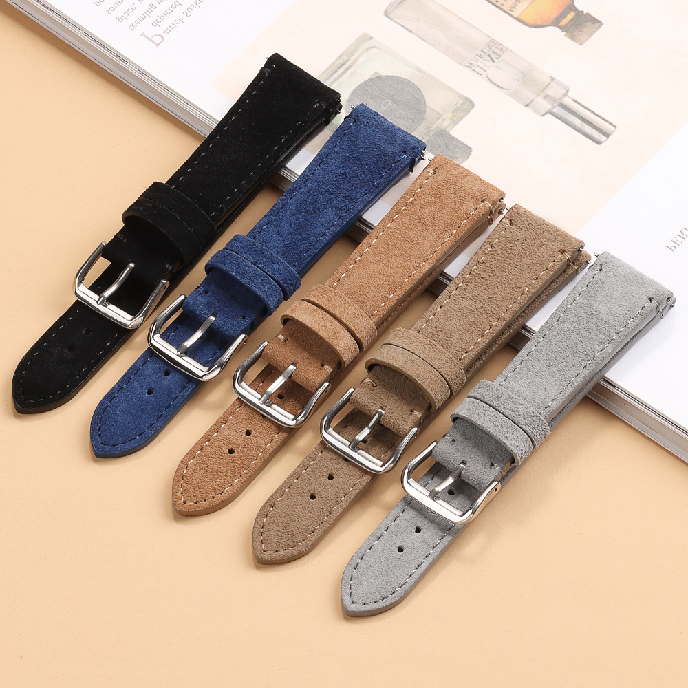 Soft Suede Retro Genuine Leath - Luxury Watch Class incelemesi ve fiyatı