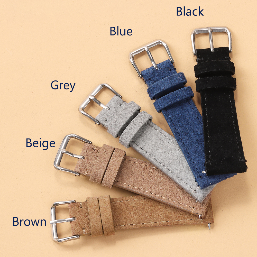 Soft Suede Retro Genuine Leath - Luxury Watch Class incelemesi ve fiyatı