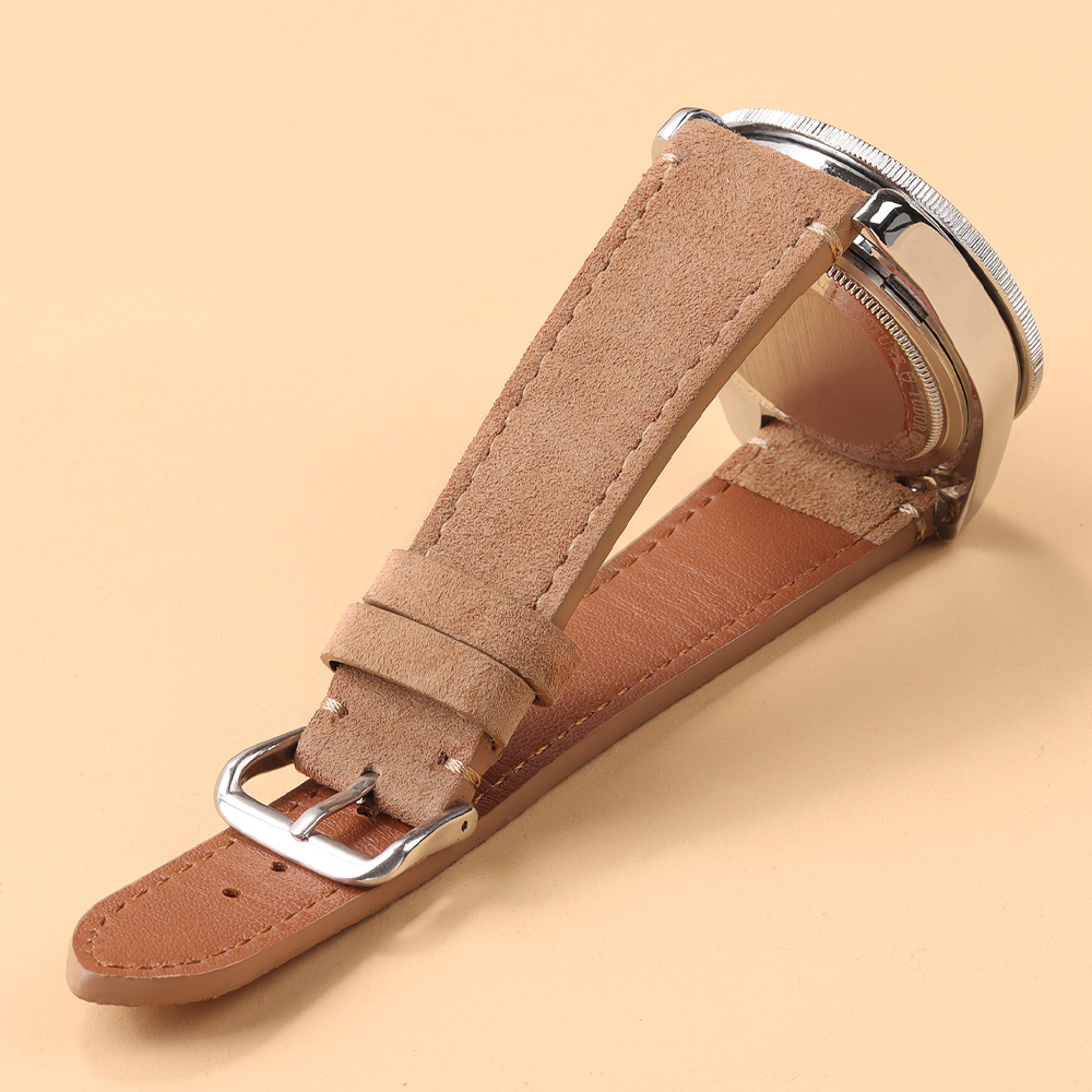 Soft Suede Retro Genuine Leath - Luxury Watch Class incelemesi ve fiyatı