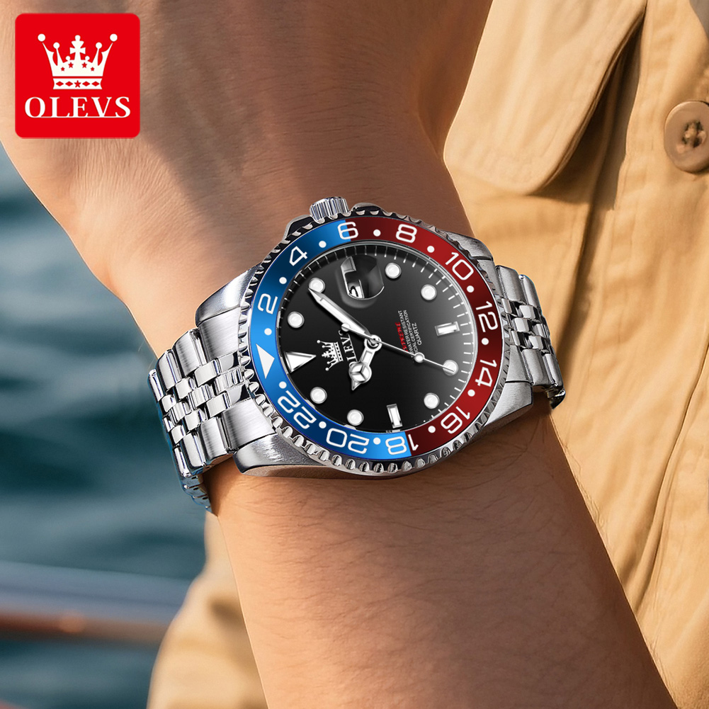OLEVS 5657 Original Brand Men' - Luxury Watch Men incelemesi ve fiyatı