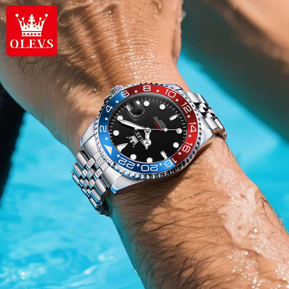 OLEVS 5657 Original Brand Men' - Luxury Watch Men incelemesi ve fiyatı