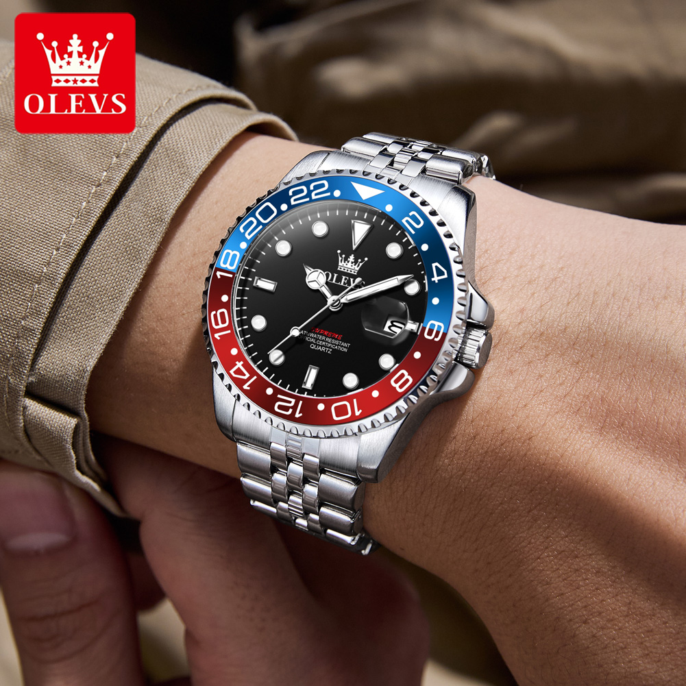 OLEVS 5657 Original Brand Men' - Luxury Watch Men incelemesi ve fiyatı