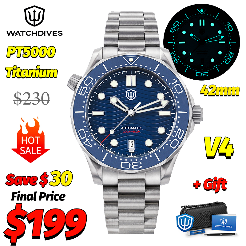 Watchdives WD007 V4 NTTD Mecha - Luxury Watch Men incelemesi ve fiyatı