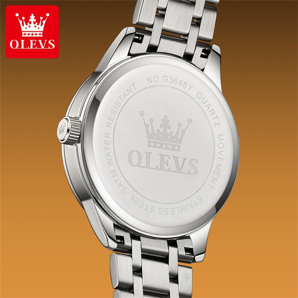 OLEVS Moon Phase men's watches - Luxury Watch Men incelemesi ve fiyatı