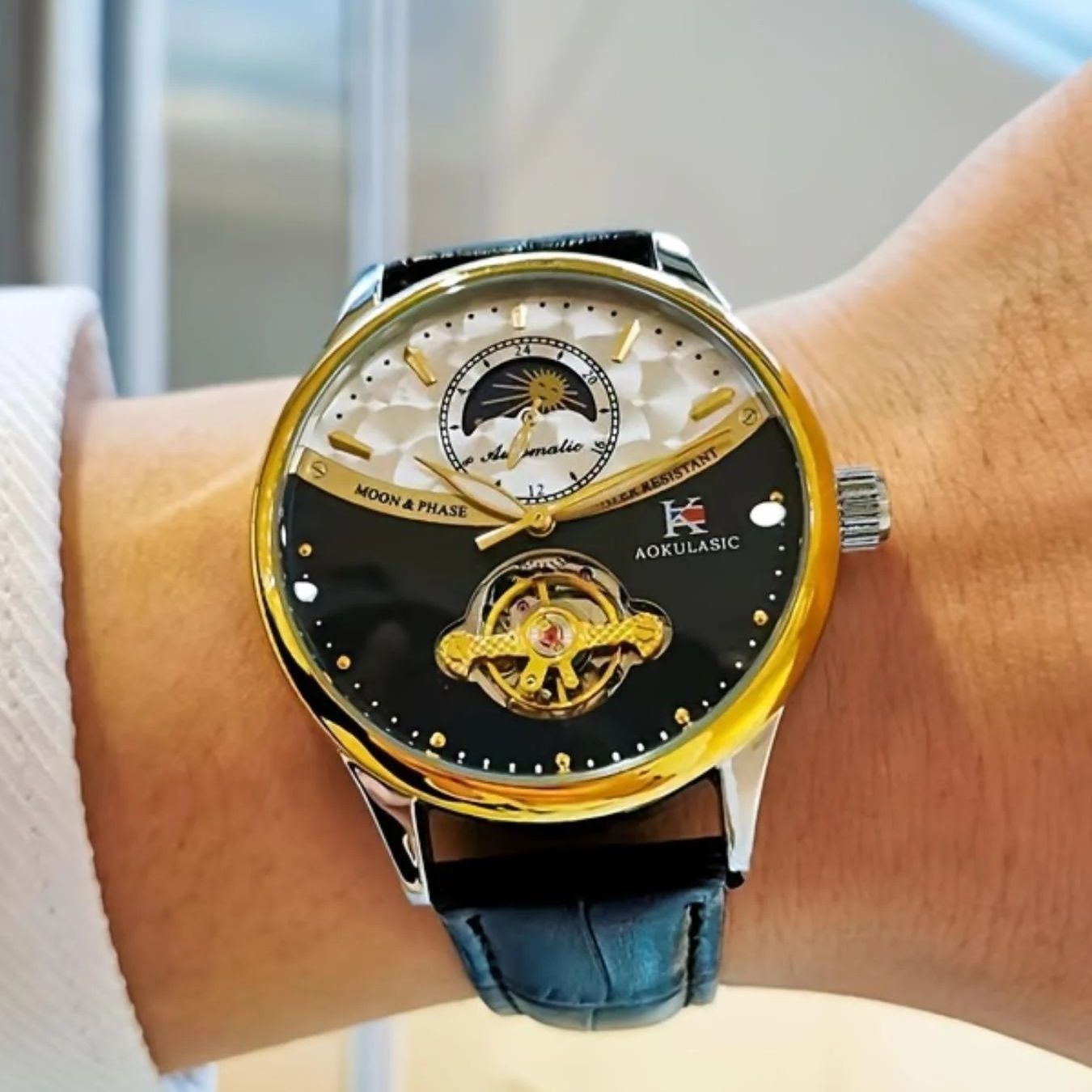 Luxurious Men's Automatic Mech - Luxury Watch It incelemesi ve fiyatı