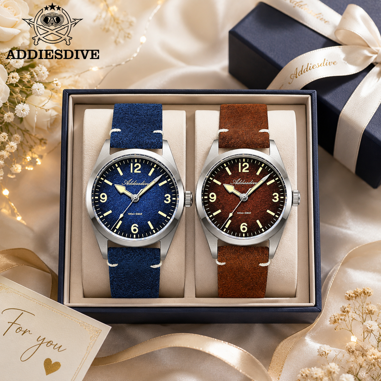 ADDIESDIVE 36MM 200M Waterproo - Luxury Watch Leather incelemesi ve fiyatı