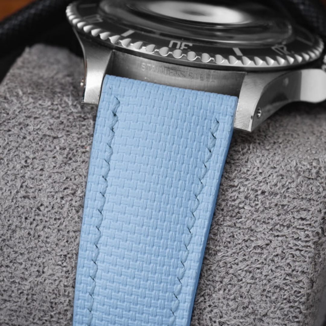 20mm Sailcloth FKM Rubber Genu - Luxury Watch Class incelemesi ve fiyatı