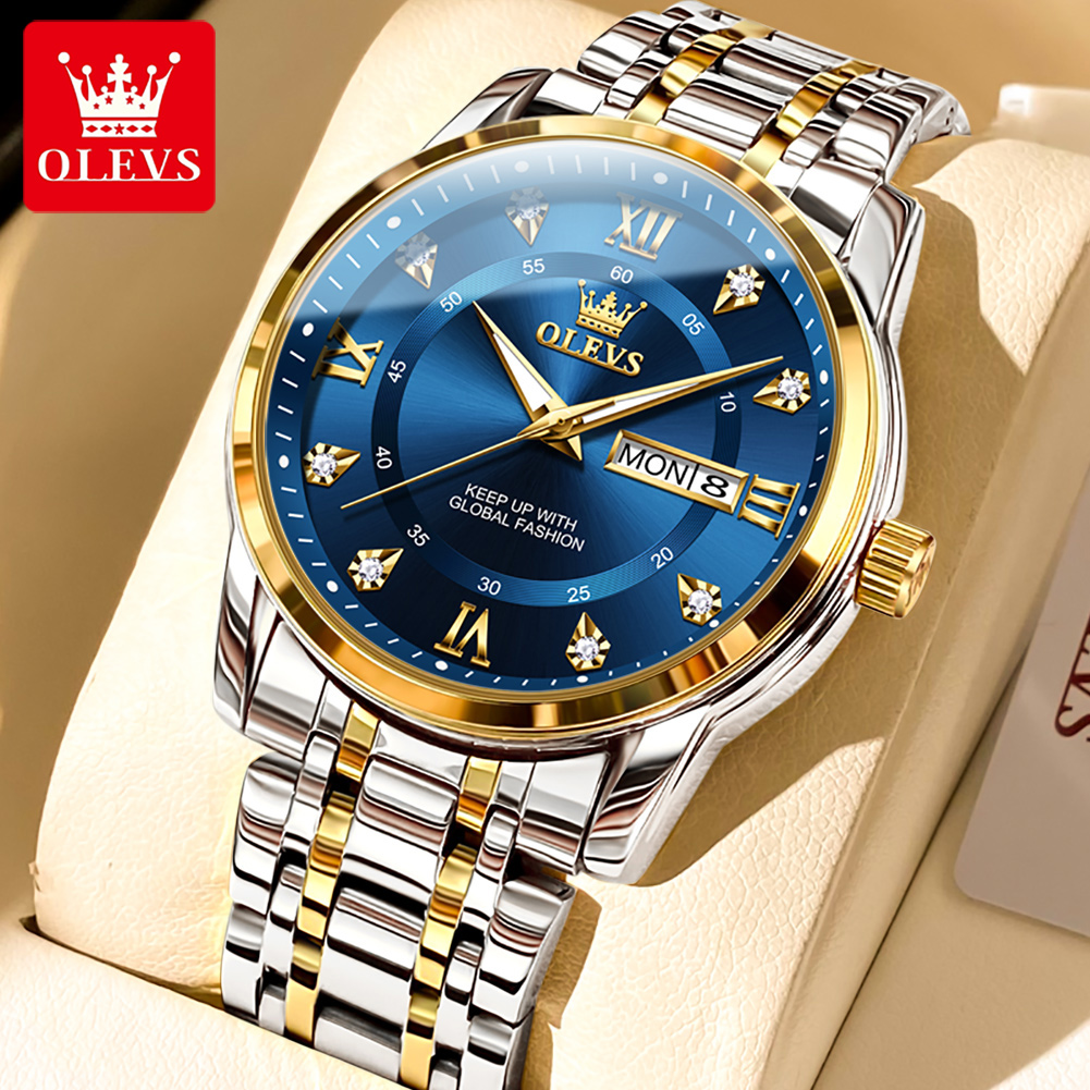 OLEVS 5513 Man Watch Stainless - Luxury Watch Men incelemesi ve fiyatı