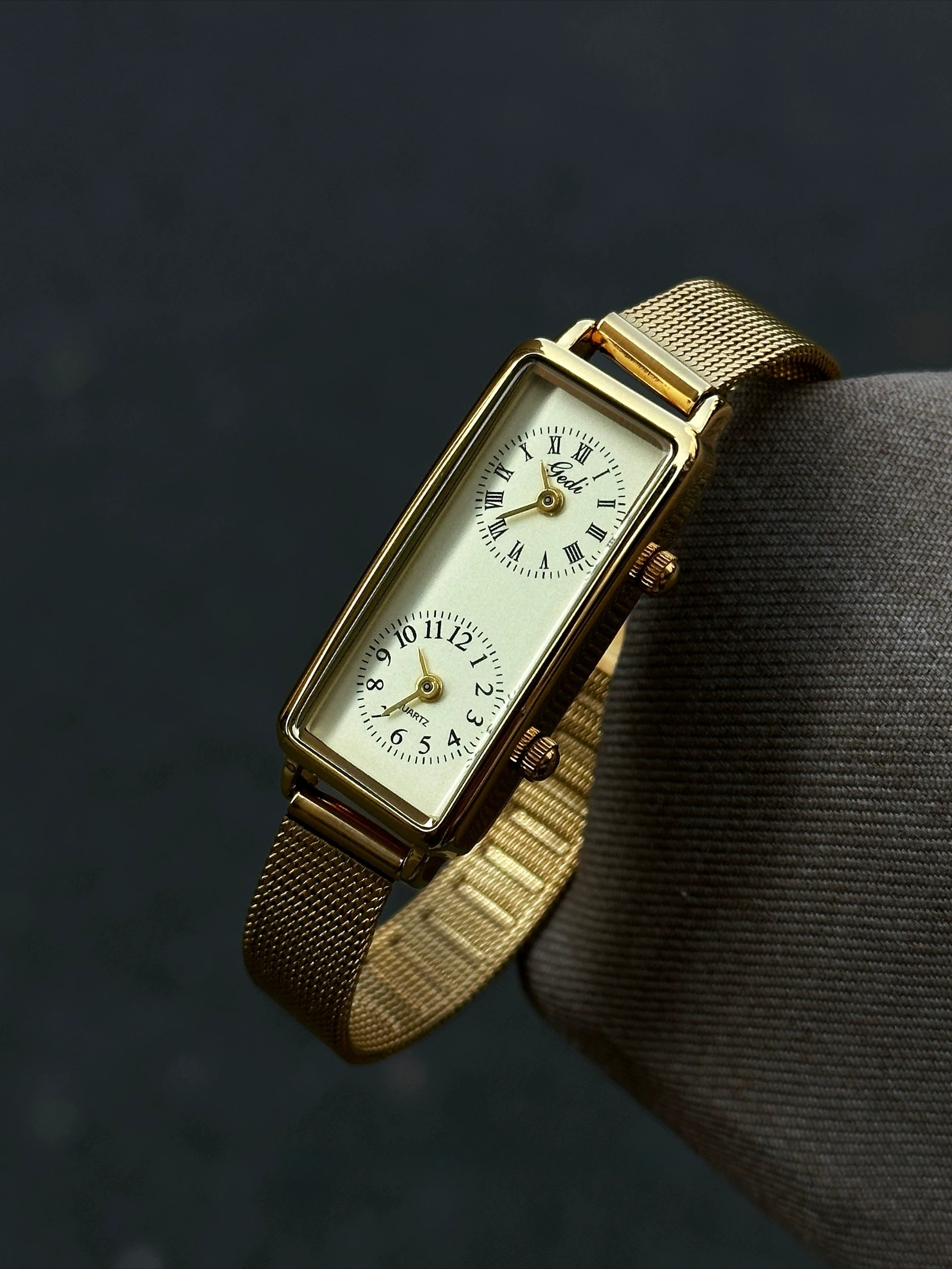 Luxury Gold Ladies Watch Medie - Luxury Watch Leather incelemesi ve fiyatı