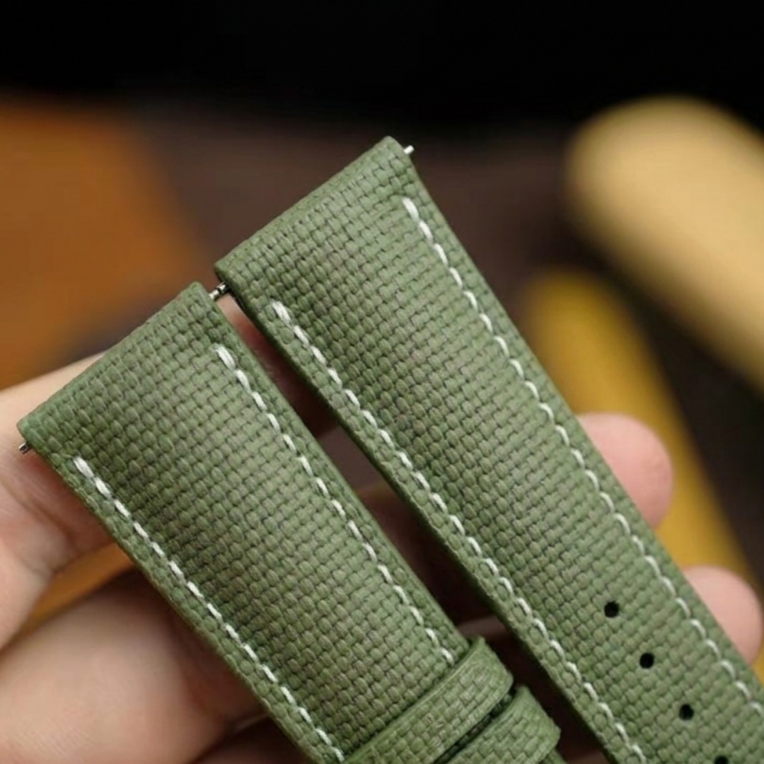 20 21 22mm Sailcloth FKM Rubbe - Luxury Watch Class incelemesi ve fiyatı