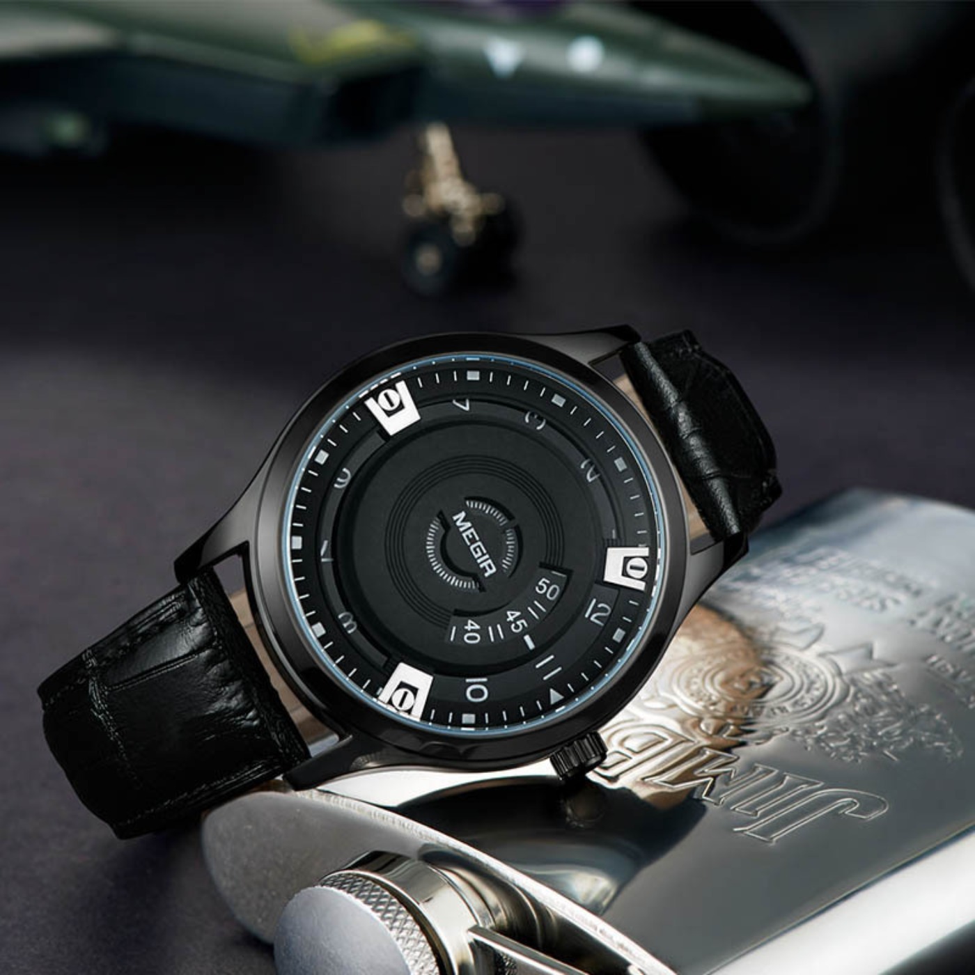 MEGIR Men Watches Luxury Leath - Luxury Watch Leather incelemesi ve fiyatı