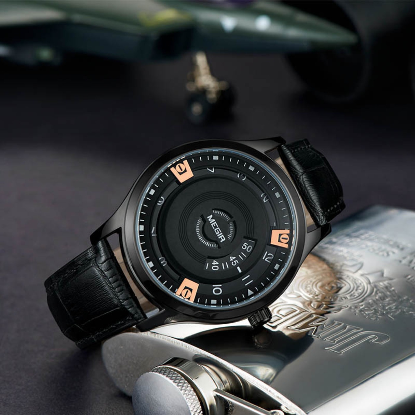 MEGIR Men Watches Luxury Leath - Luxury Watch Leather incelemesi ve fiyatı