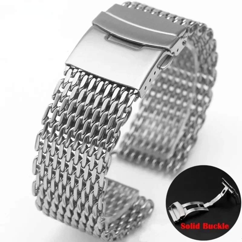 18/20/22/24mm Mesh Solid Stain - Luxury Watch Class incelemesi ve fiyatı