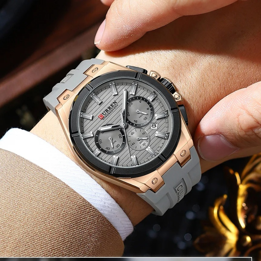 CURREN 8487  NEW WristWatch Ch - Luxury Watch It incelemesi ve fiyatı