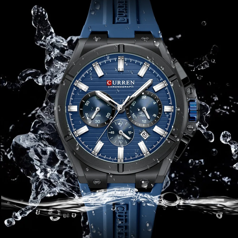CURREN 8487  NEW WristWatch Ch - Luxury Watch It incelemesi ve fiyatı