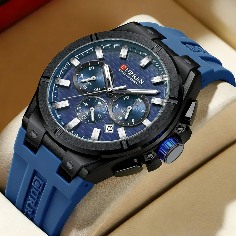 CURREN 8487  NEW WristWatch Ch - Luxury Watch It incelemesi ve fiyatı