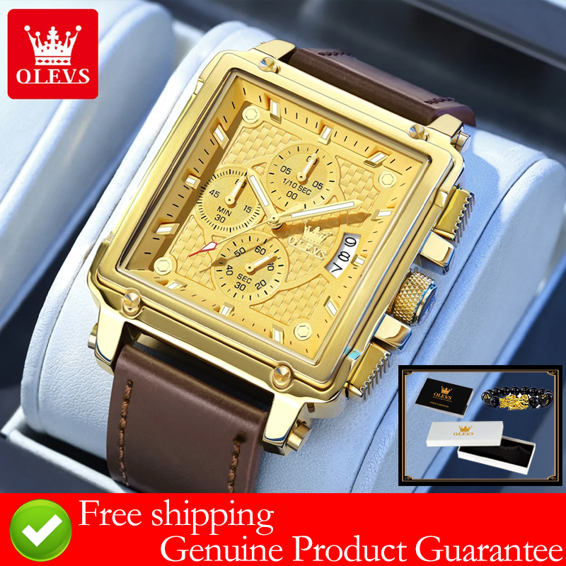 OLEVS brand mens watches water - Luxury Watch Men incelemesi ve fiyatı