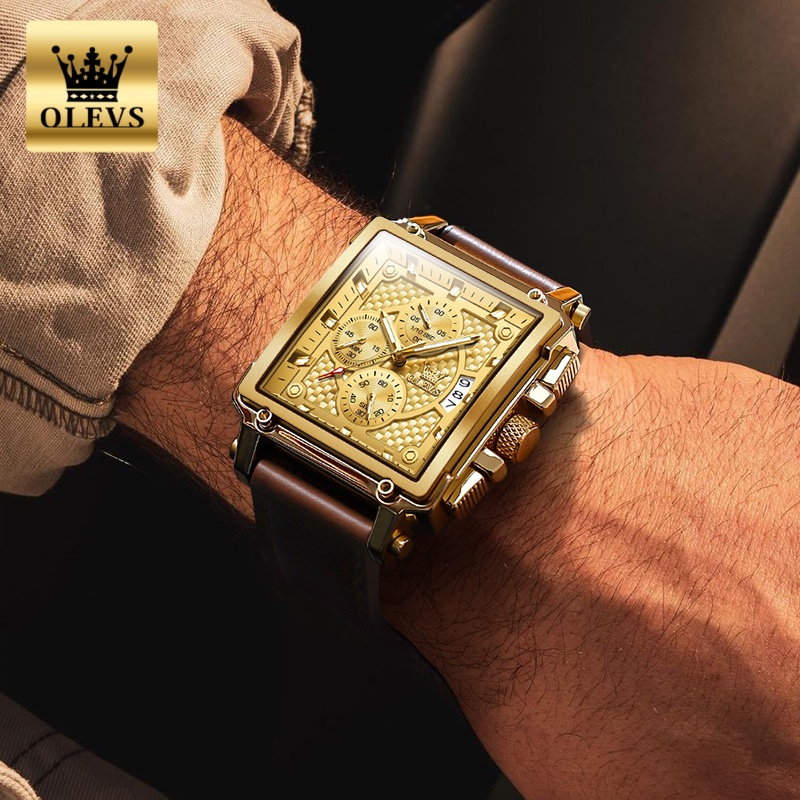 OLEVS brand mens watches water - Luxury Watch Men incelemesi ve fiyatı