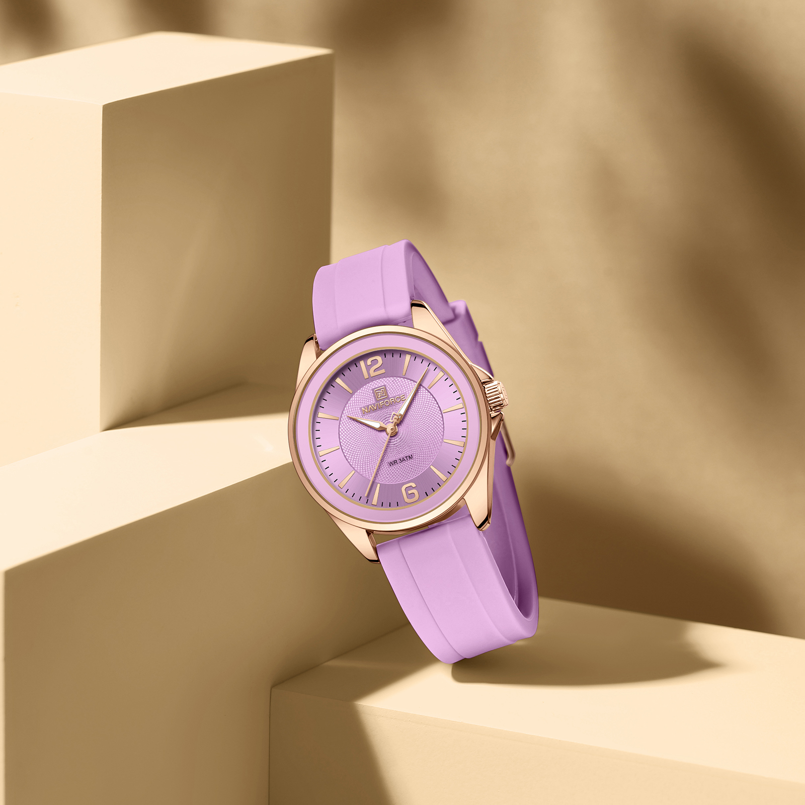 New NAVIFORCE Women's Watch Sp - Luxury Watch Leather incelemesi ve fiyatı