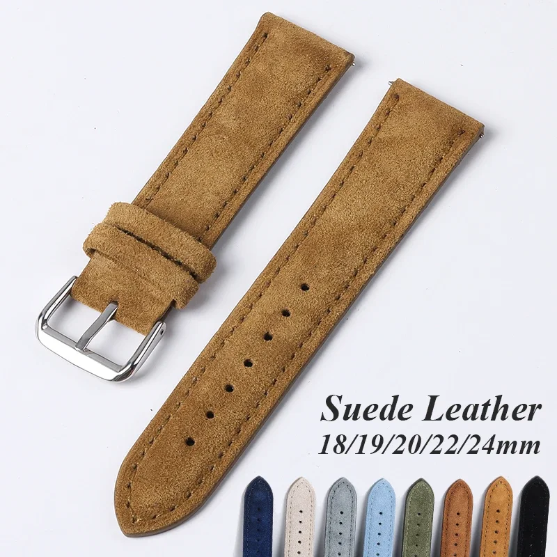 Suede Genuine Leather Watchban - Luxury Watch Class incelemesi ve fiyatı