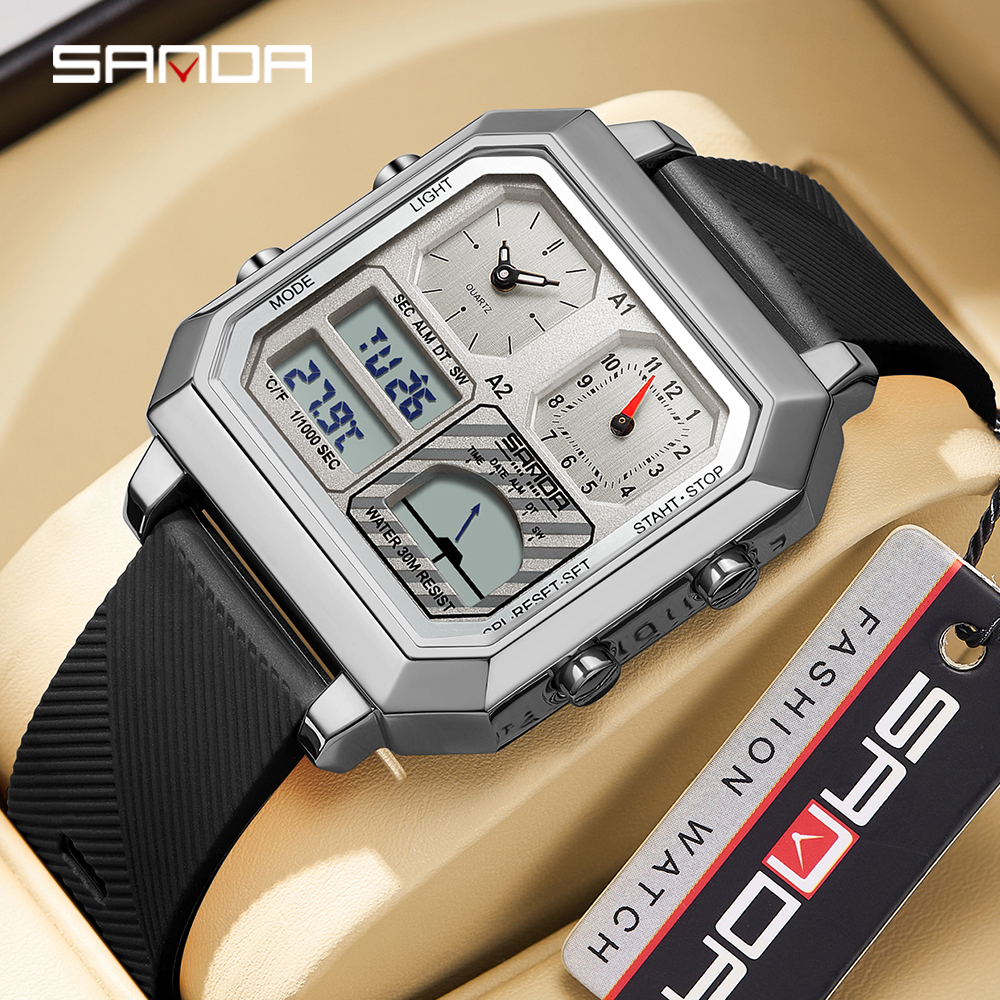 SANDA Top Brand 6210 Fashion M - Luxury Watch Store incelemesi ve fiyatı